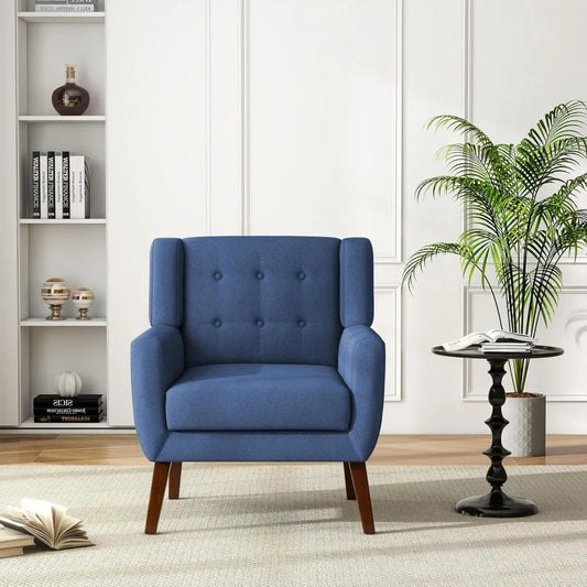 Modern Mid-Century Upholstered Accent Chair