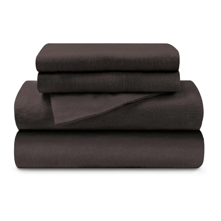 California King Flannel Cotton Sheet Set