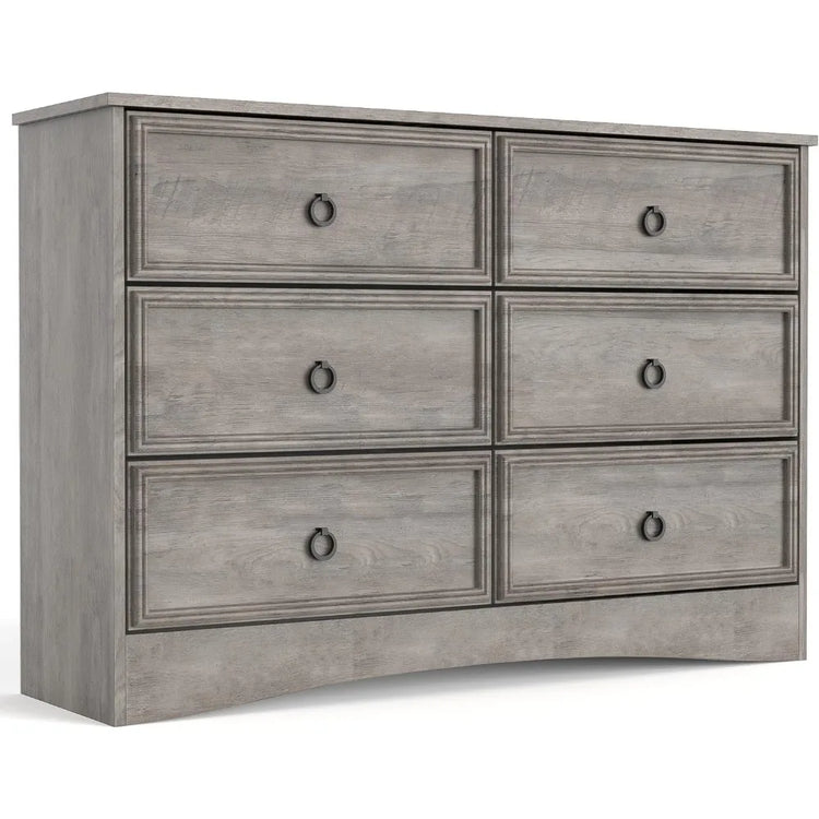 Modern 6-Drawer Dresser