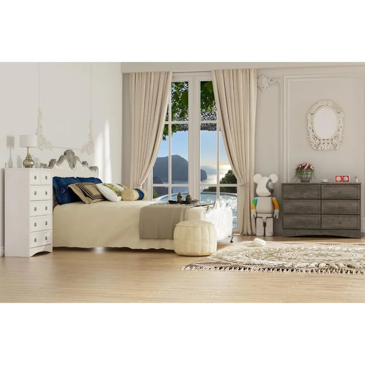 Modern 6-Drawer Dresser