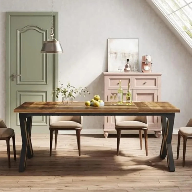 Farmhouse Dining Table for 4–6 People