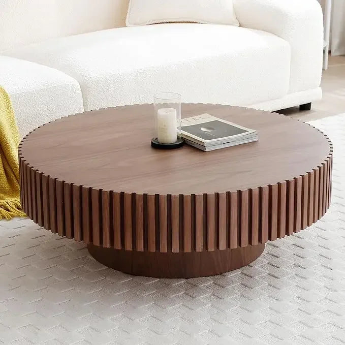 Large Modern Round Coffee Table