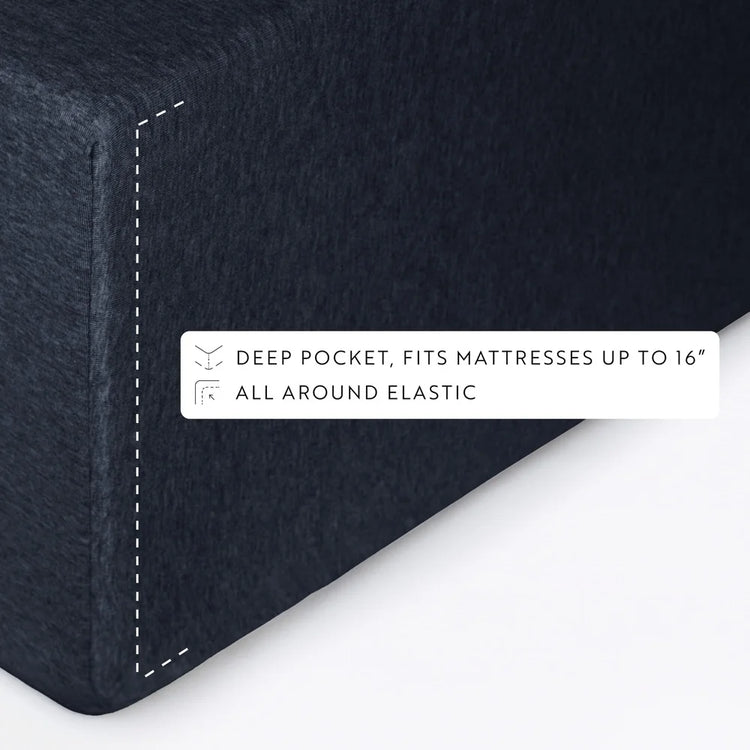 Cotton Jersey Knit Twin Sheet Set