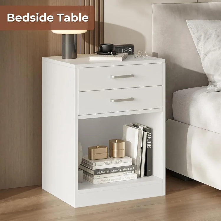 Nightstand with Charging Station
