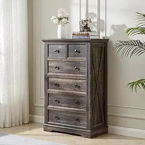 Farmhouse 6-Drawer Dresser
