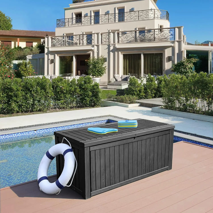 150-Gallon Large Outdoor Deck Box
