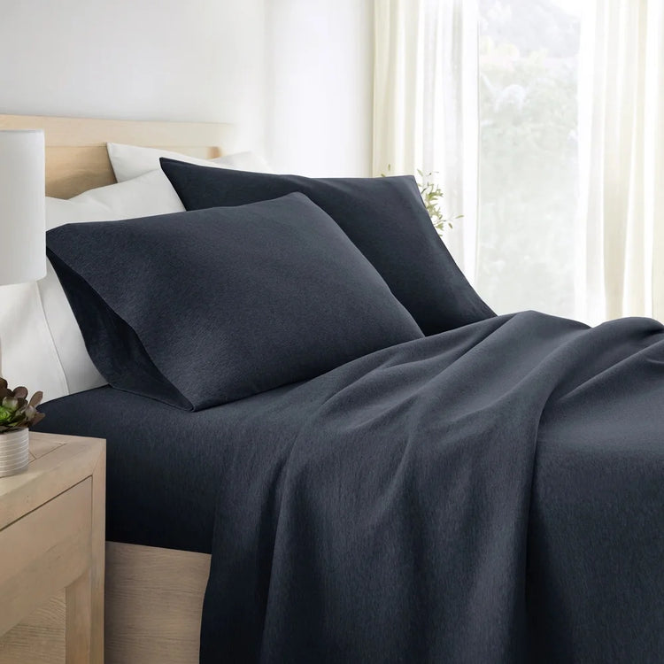Cotton Jersey Knit Twin Sheet Set