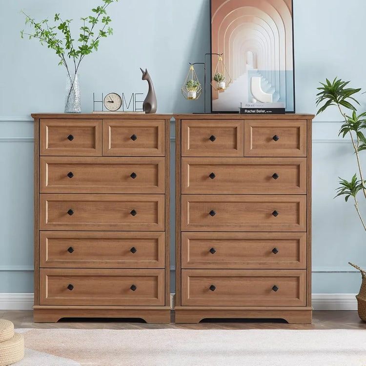 Farmhouse 6-Drawer Dresser