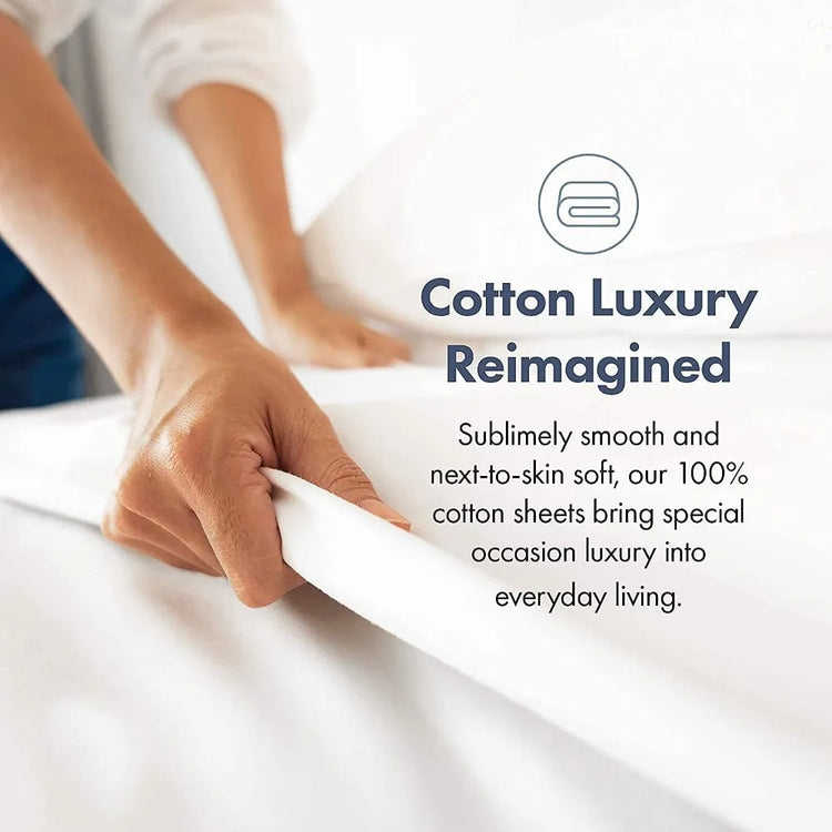 8-Piece Egyptian Cotton Queen Bed in a Bag Set