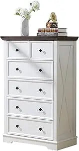 Farmhouse 6-Drawer Dresser