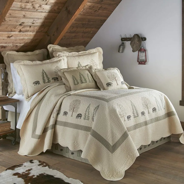 3-Piece Bear Creek King Quilt Set