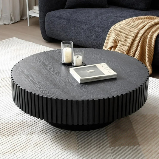 Large Modern Round Coffee Table