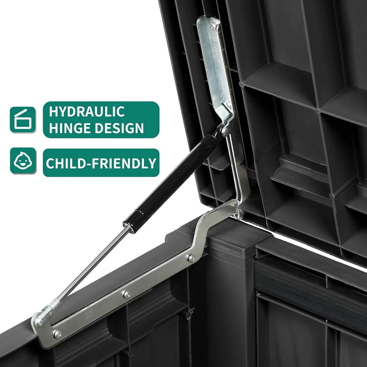 150-Gallon Large Outdoor Deck Box