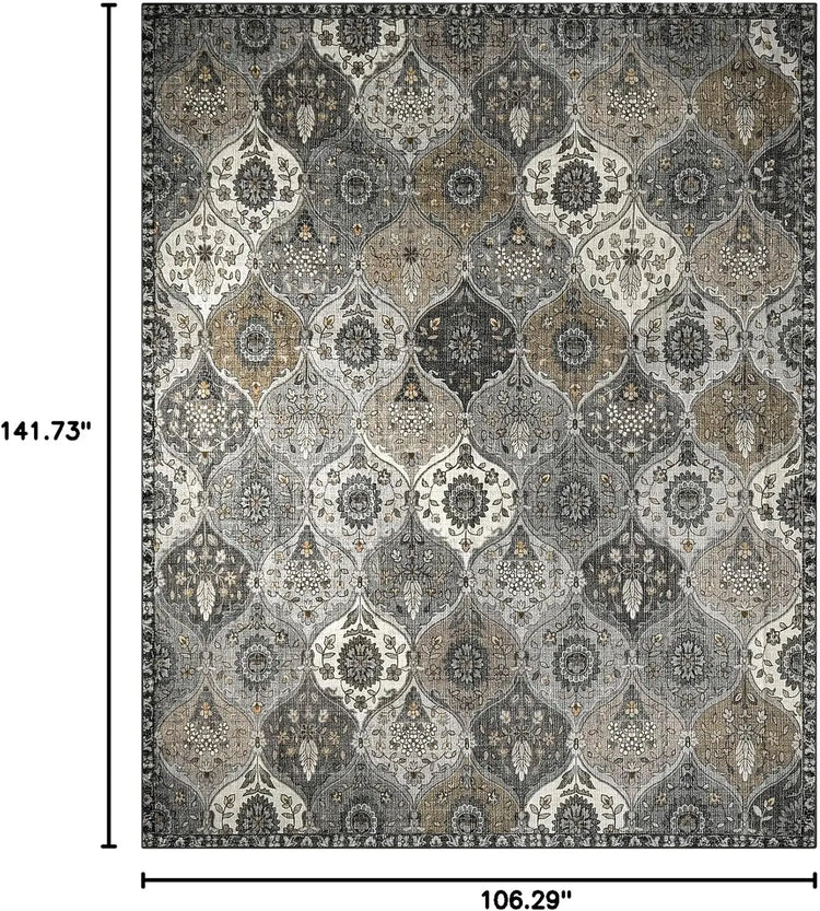 Moroccan Trellis 9x12 Area Rug