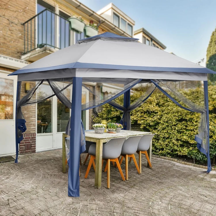 11x11 Pop-Up Canopy Tent with Netting