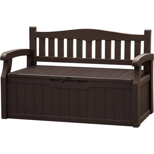 80 Gallon Resin Outdoor Storage Bench