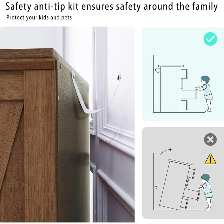 Farmhouse 6-Drawer Dresser