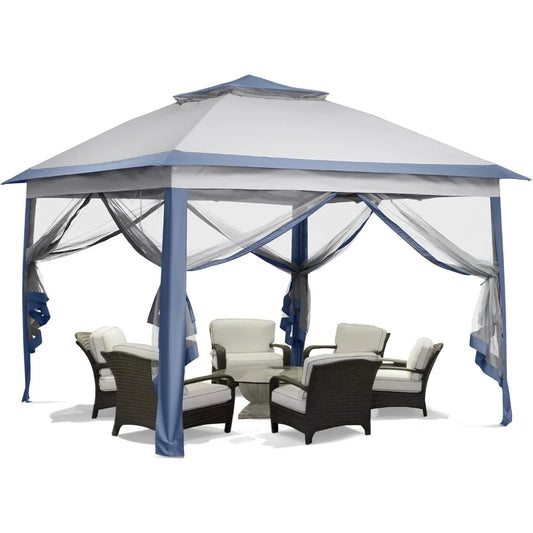 11x11 Pop-Up Canopy Tent with Netting
