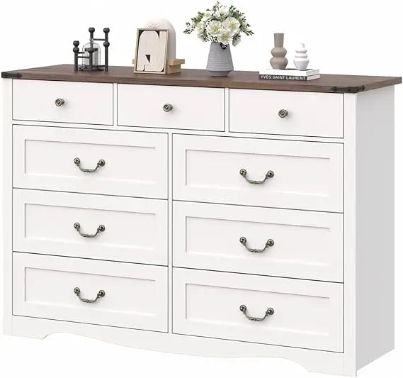 Farmhouse 9-Drawer Dresser