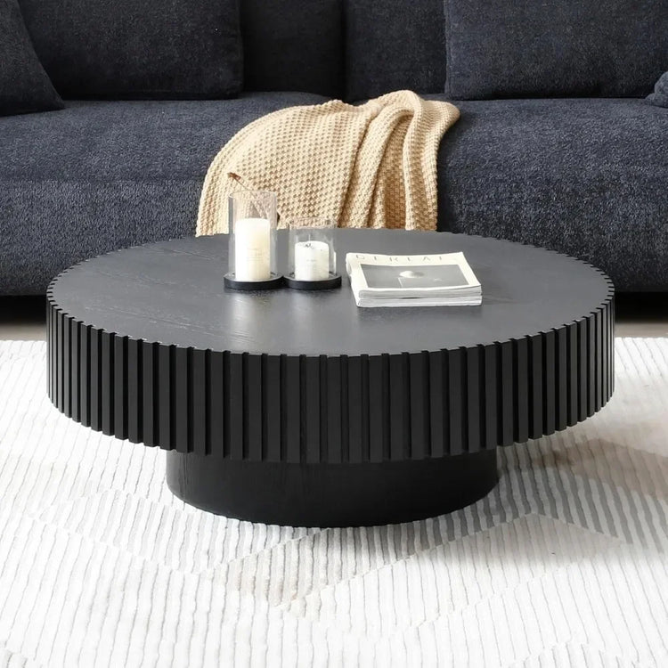 Large Modern Round Coffee Table