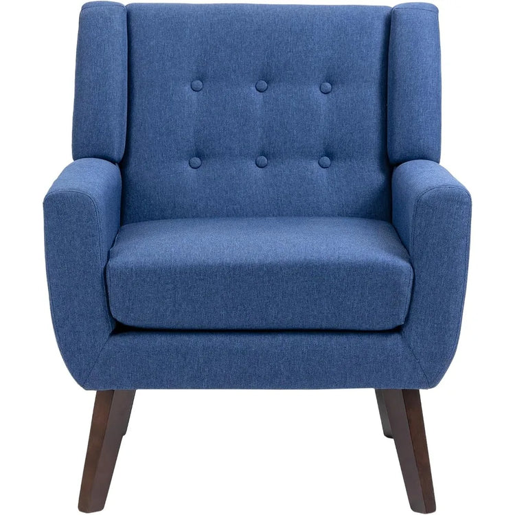 Modern Mid-Century Upholstered Accent Chair