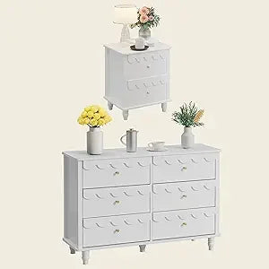 Bedroom Dresser & Nightstand Combo, 2 or 3-Piece