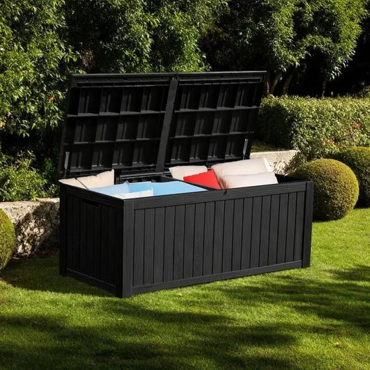 150-Gallon Large Outdoor Deck Box