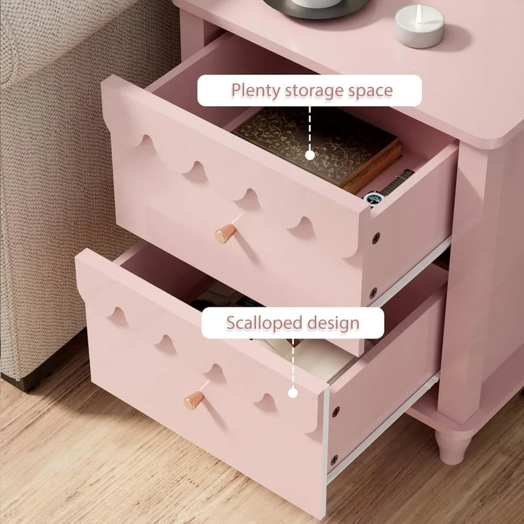 Bedroom Dresser & Nightstand Combo, 2 or 3-Piece