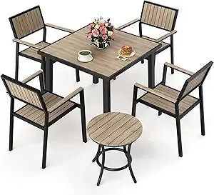 8-Piece Aluminum Patio Dining Set