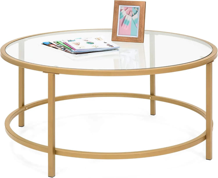 Round Glass Coffee Table