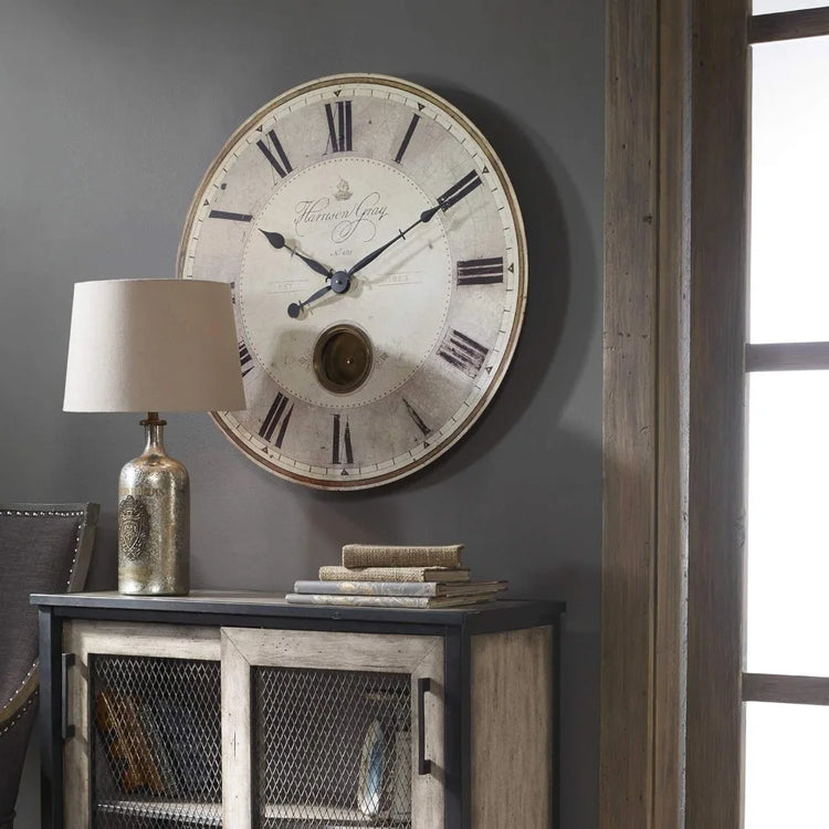 Harrison 30-Inch Wall Clock