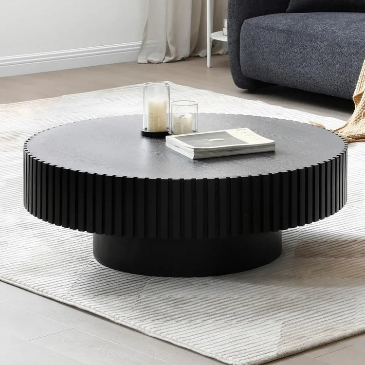 Large Modern Round Coffee Table