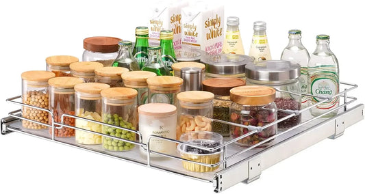 20" Pull-Out Cabinet Organizer Drawer