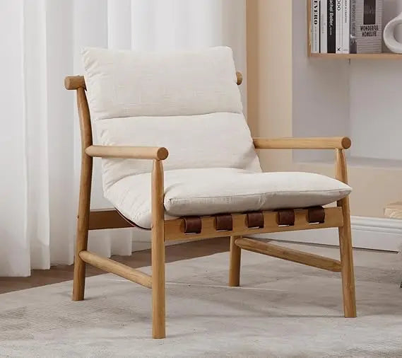 Mid-Century Modern Sling Accent Chair