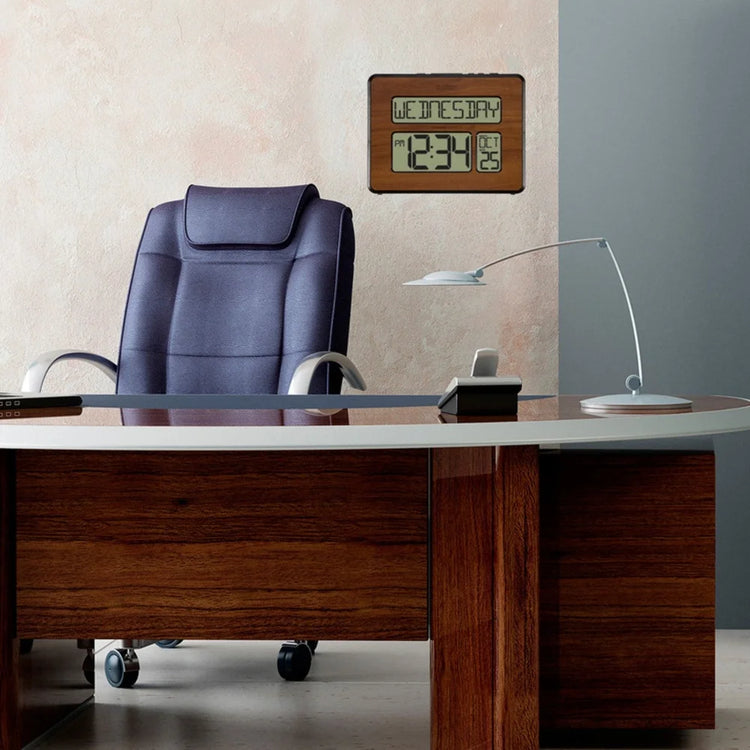 Atomic Digital Clock with Extra-Large Display