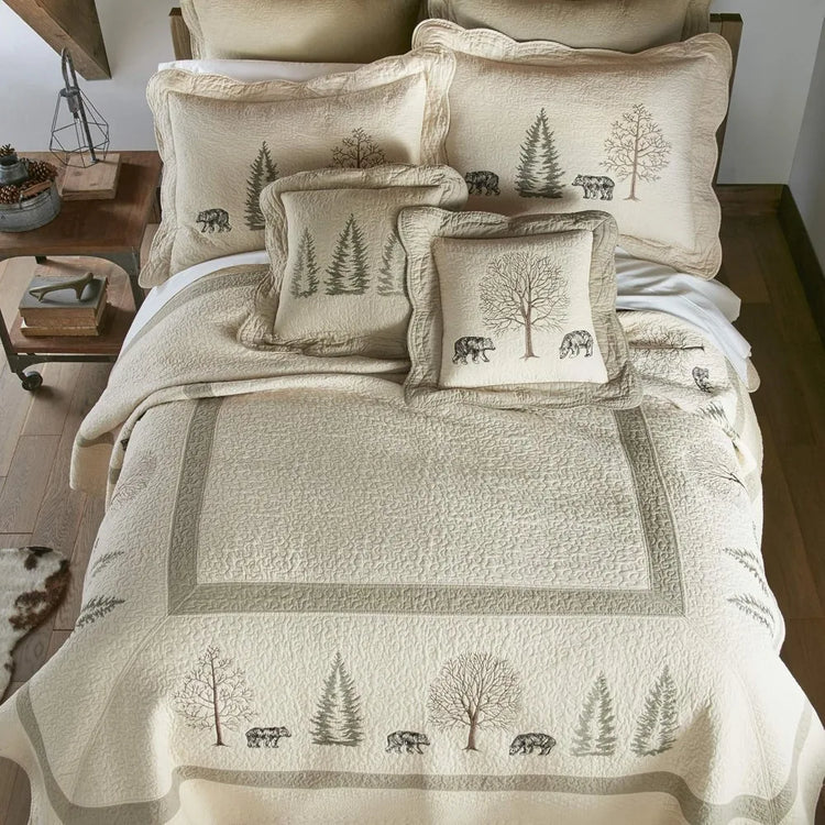 3-Piece Bear Creek King Quilt Set